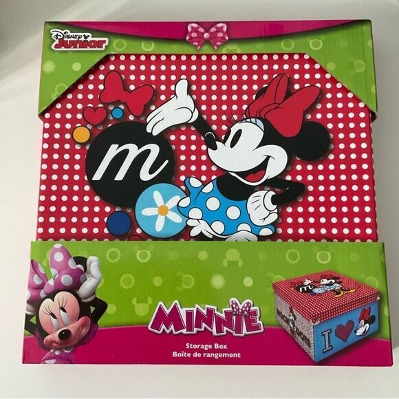 Disney Minnie Storage  Box NWT - Picture 1 of 3